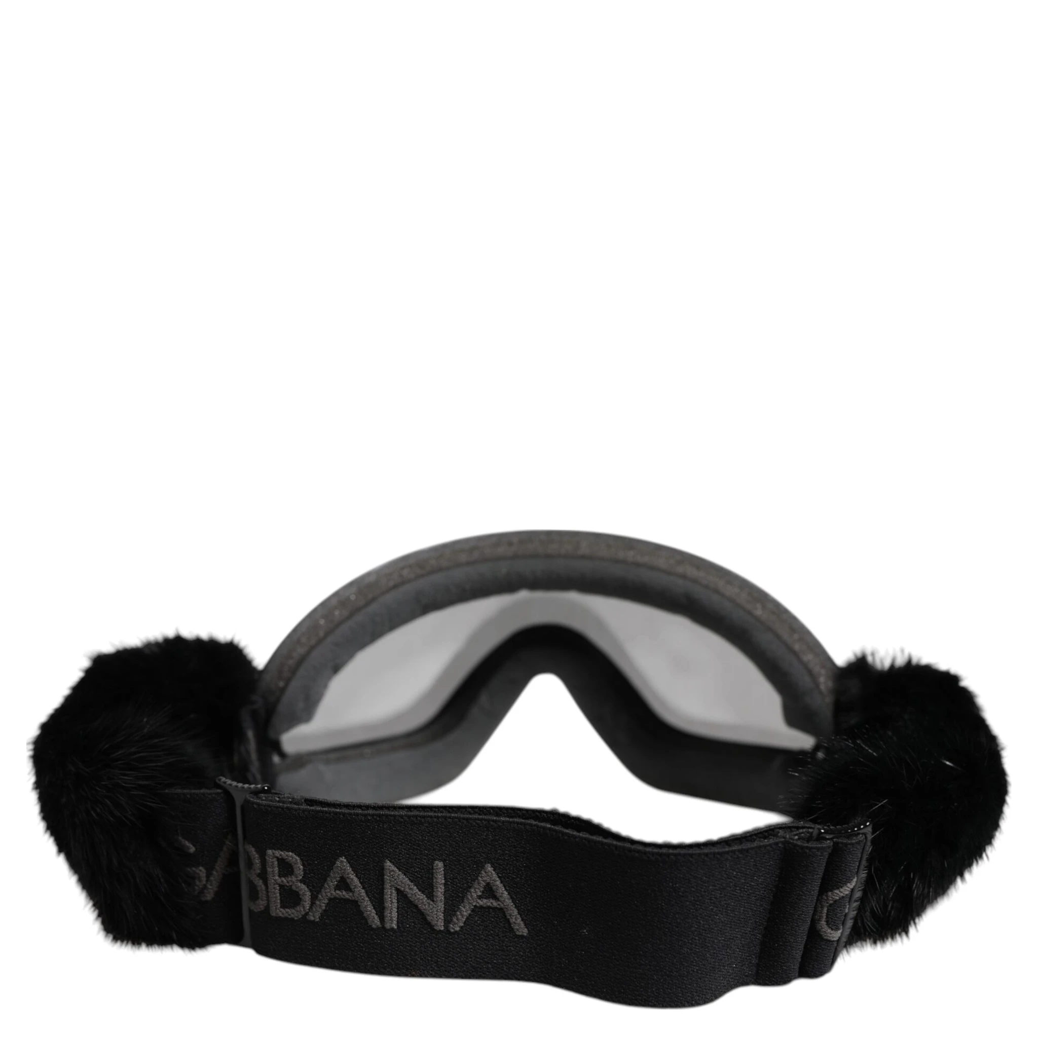Black Bi0759 Lace Mirrored Ski Goggles Mask Sunglasses