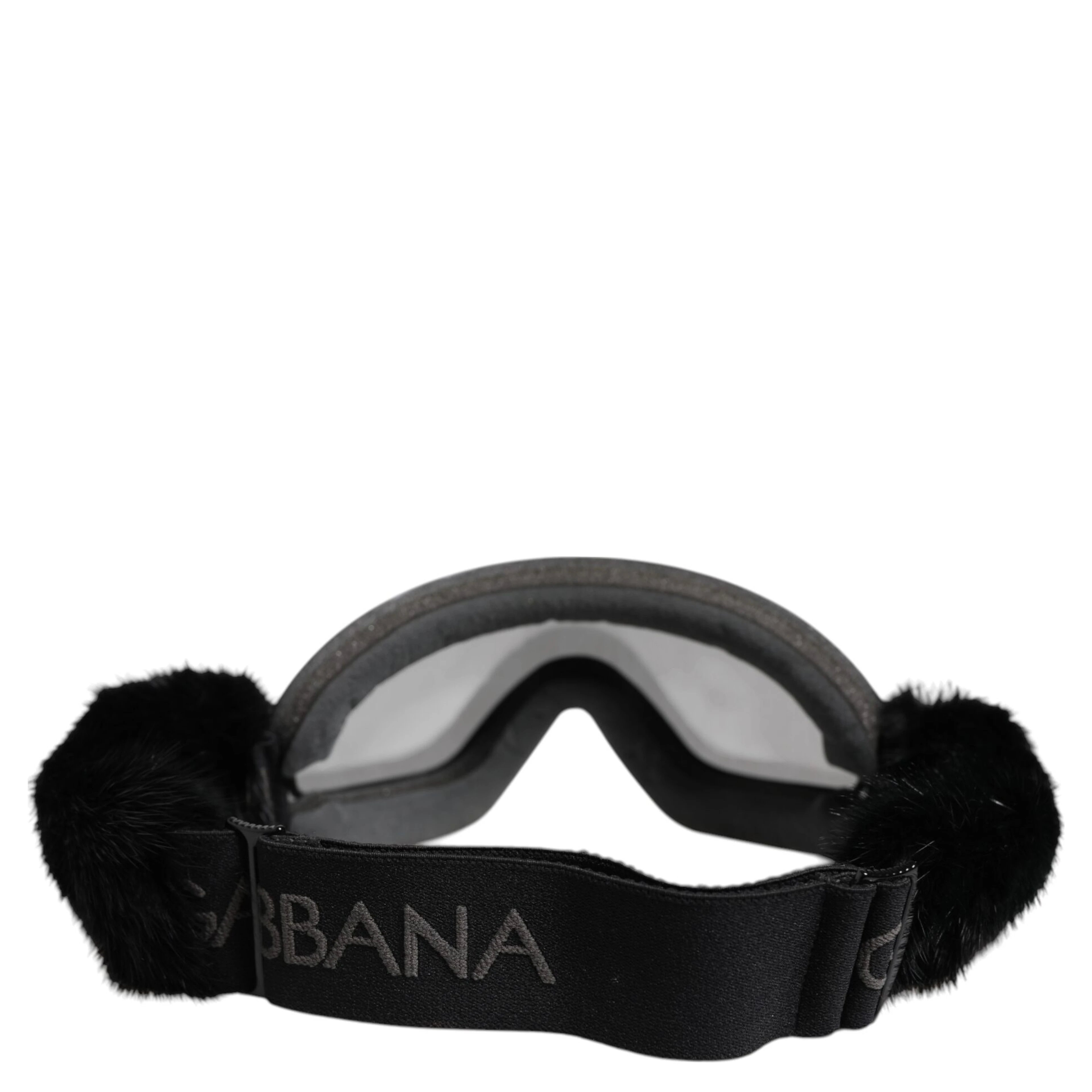 Black Bi0759 Lace Mirrored Ski Goggles Mask Sunglasses