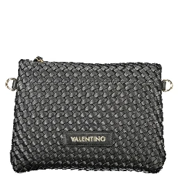 Black Polyethylene Women Handbag