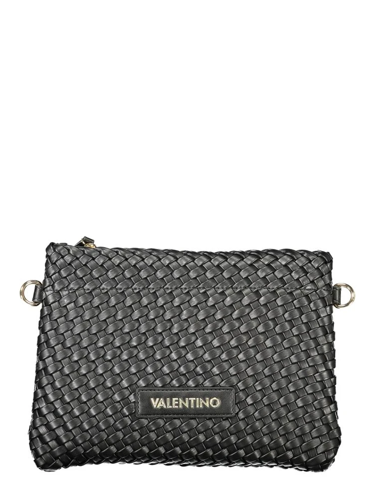 Black Polyethylene Women Handbag