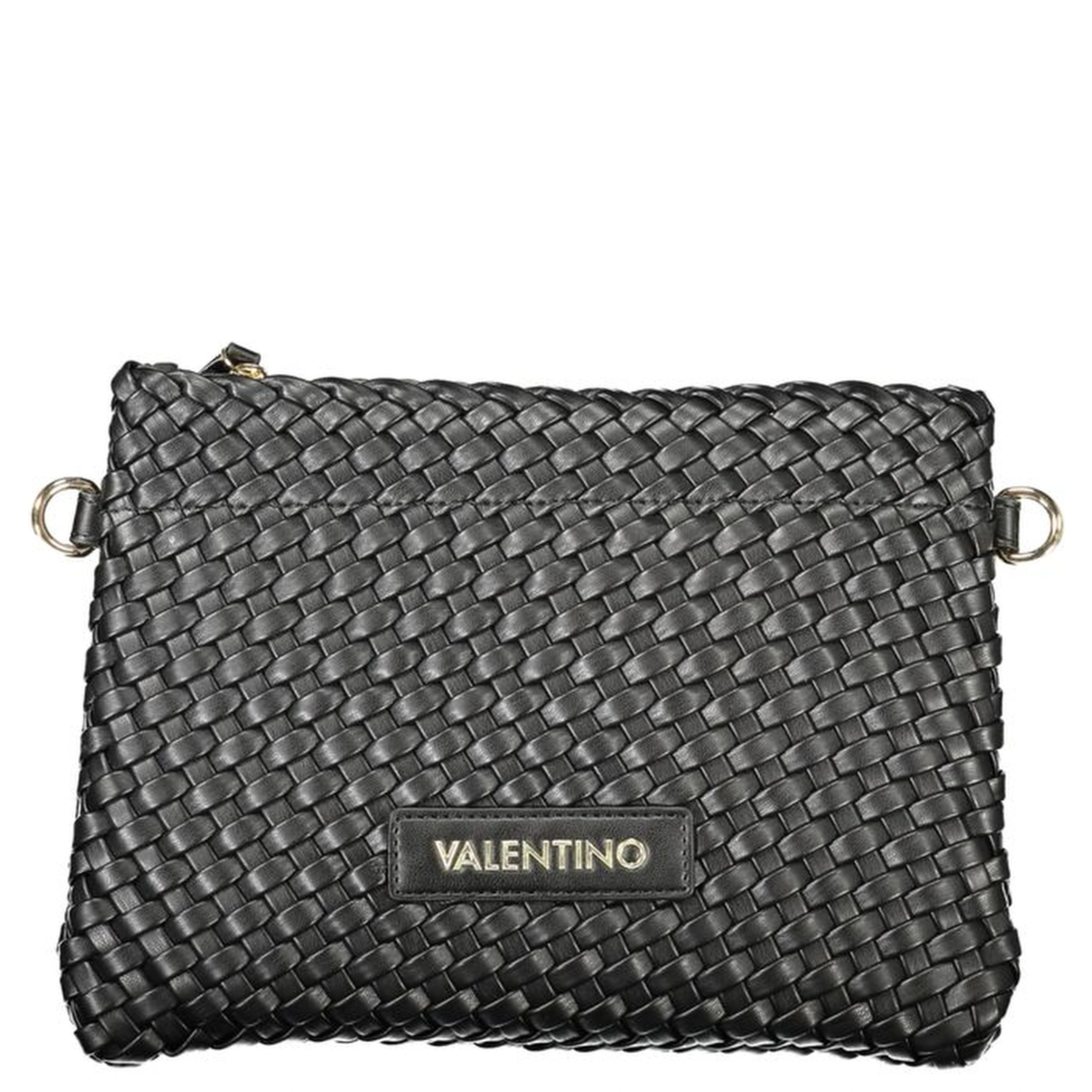 Black Polyethylene Women Handbag