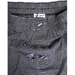 Gray Striped Cotton Regular Boxer Underwear