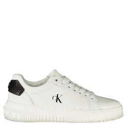 White Leather Women Sneaker