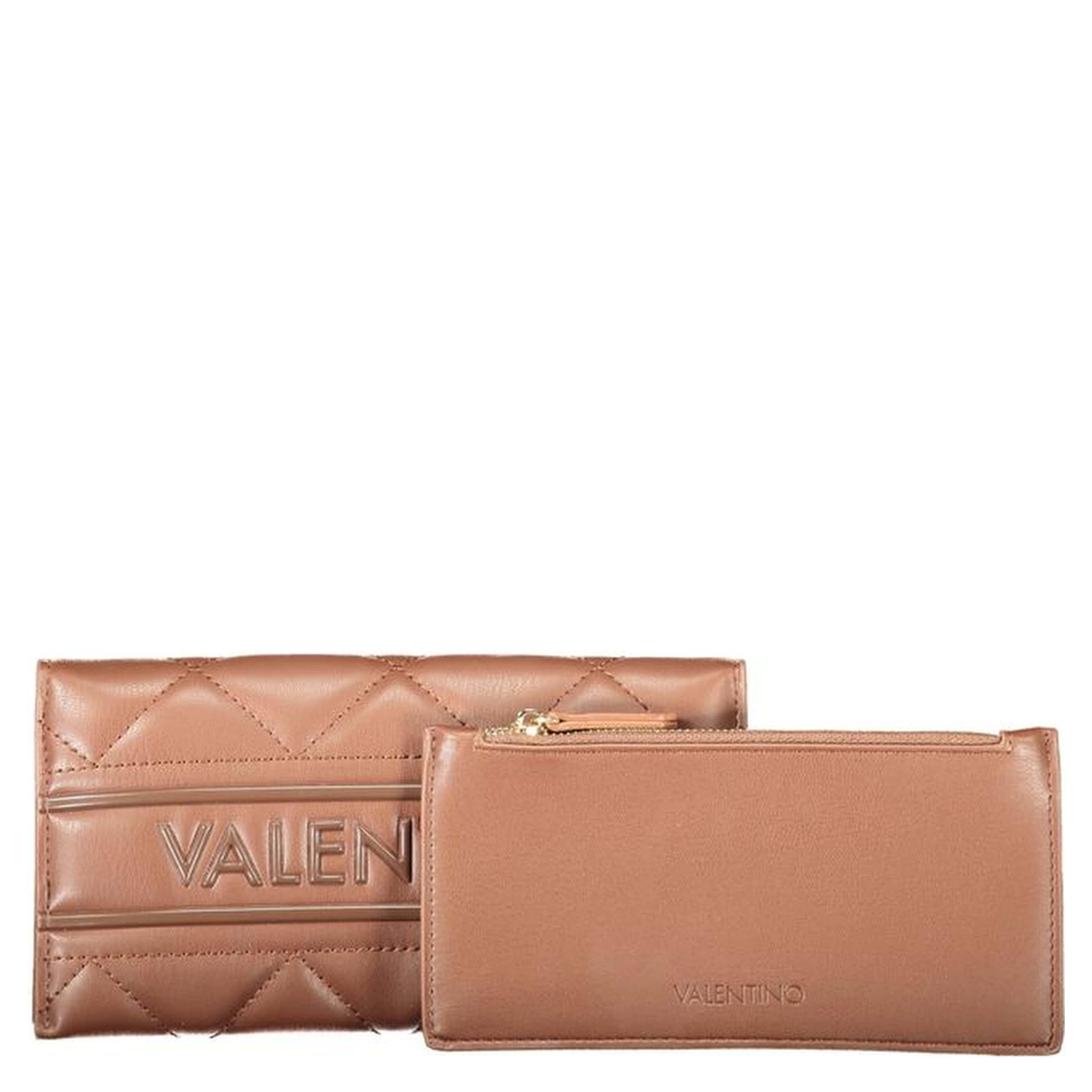 Brown Polyethylene Women Wallet