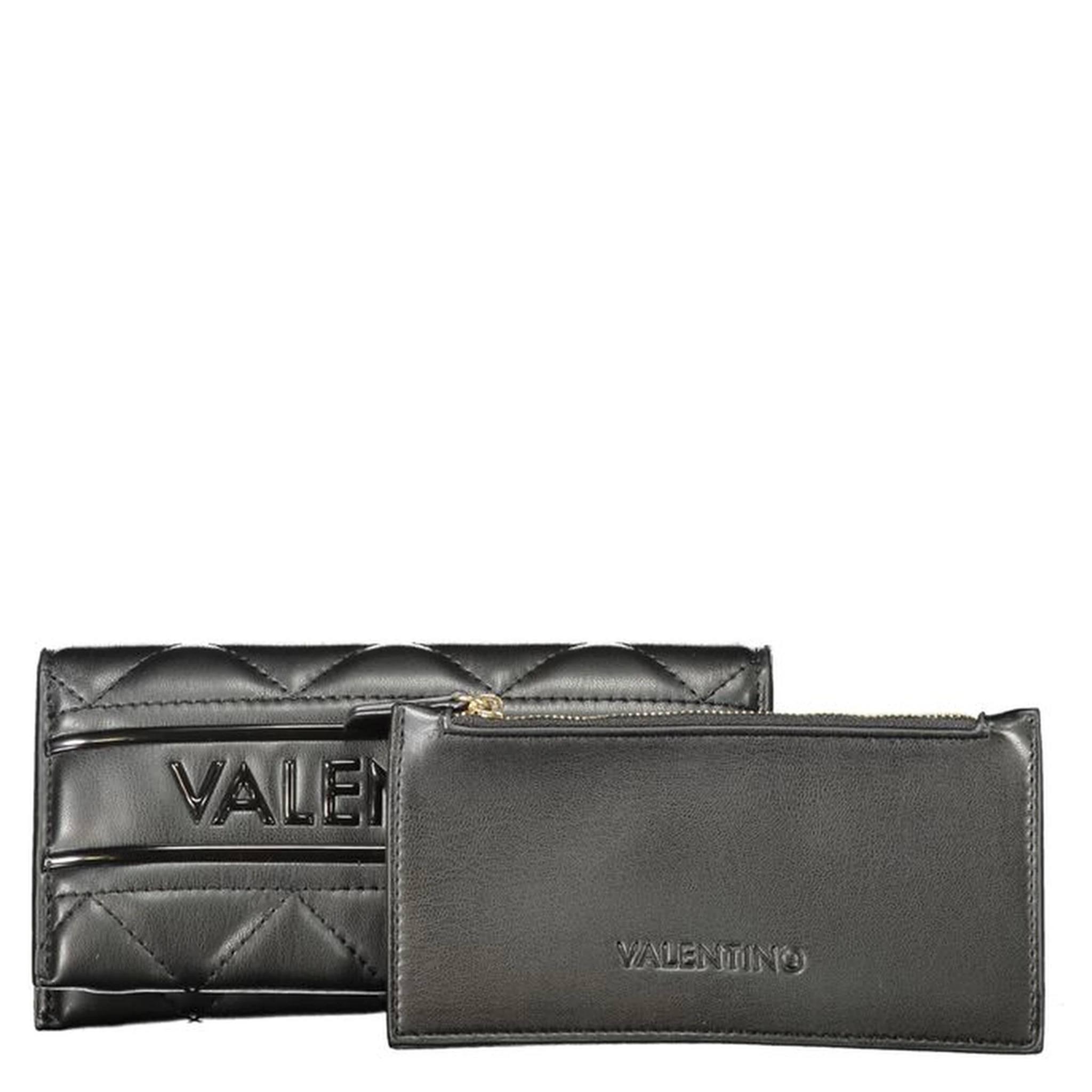 محفظة نسائية سوداء من البولي إيثيلين