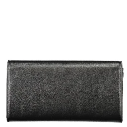 Black Polyethylene Women Wallet