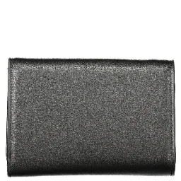 Black Polyethylene Women Wallet