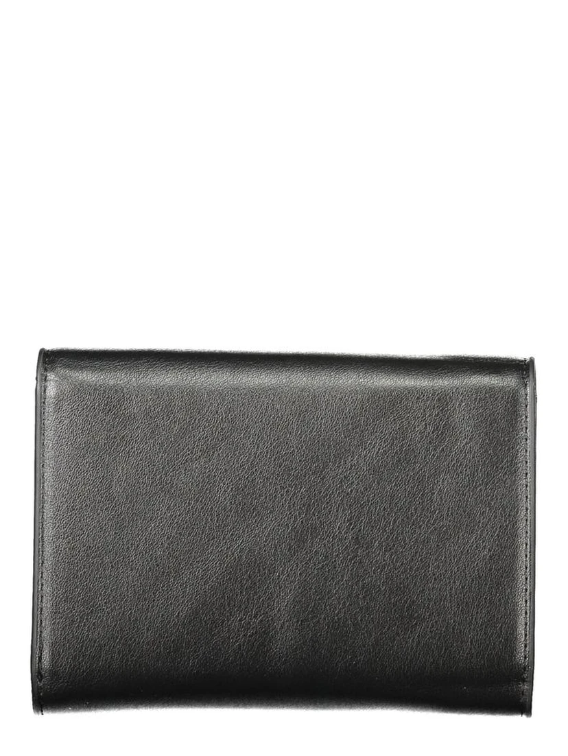 Black Polyethylene Women Wallet