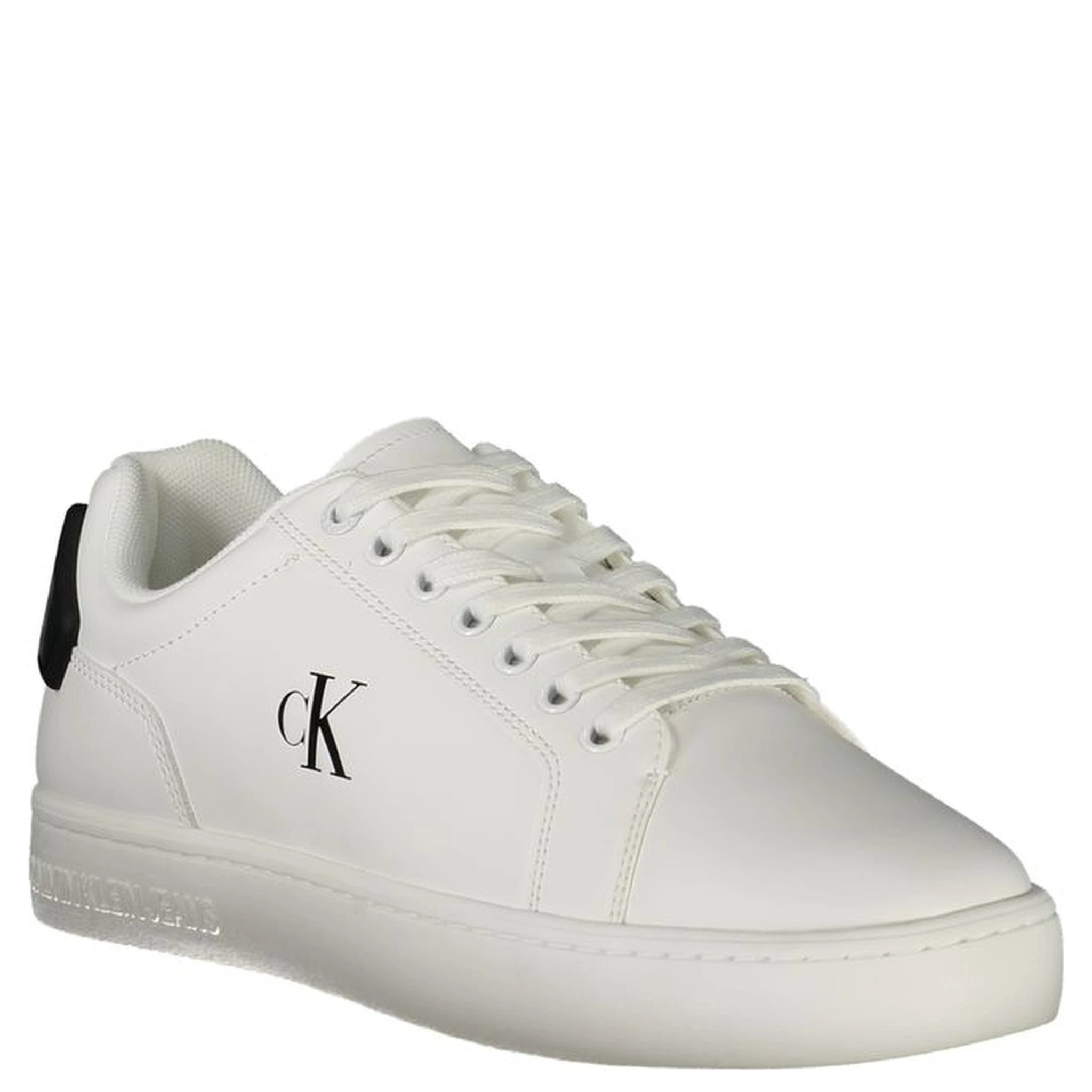 White Leather Men Sneaker