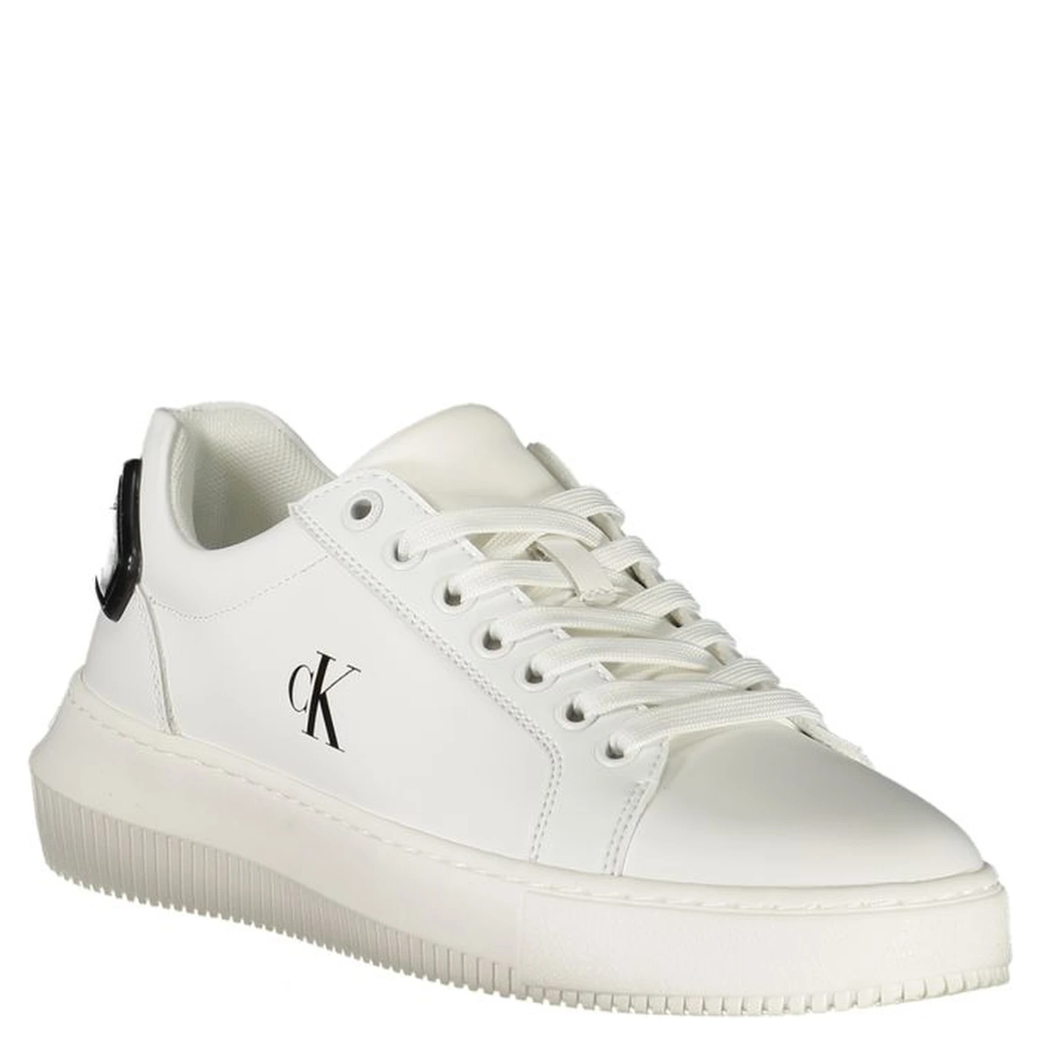 White Leather Women Sneaker