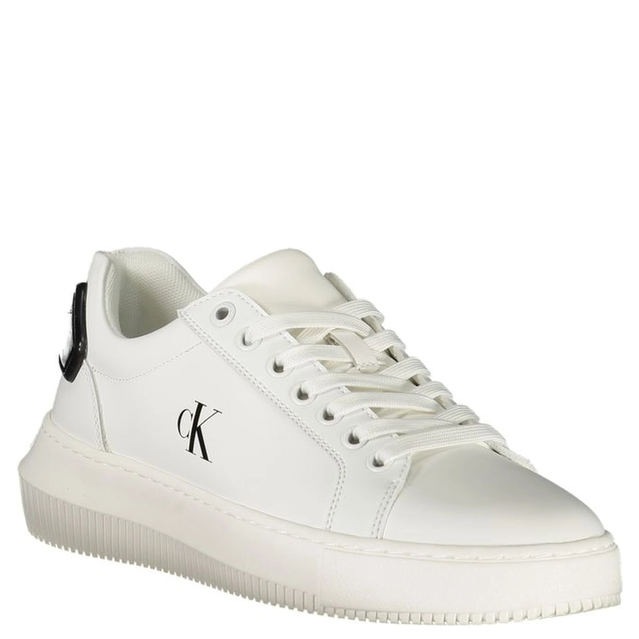 White Leather Women Sneaker