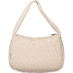 Pink Polyethylene Women Handbag
