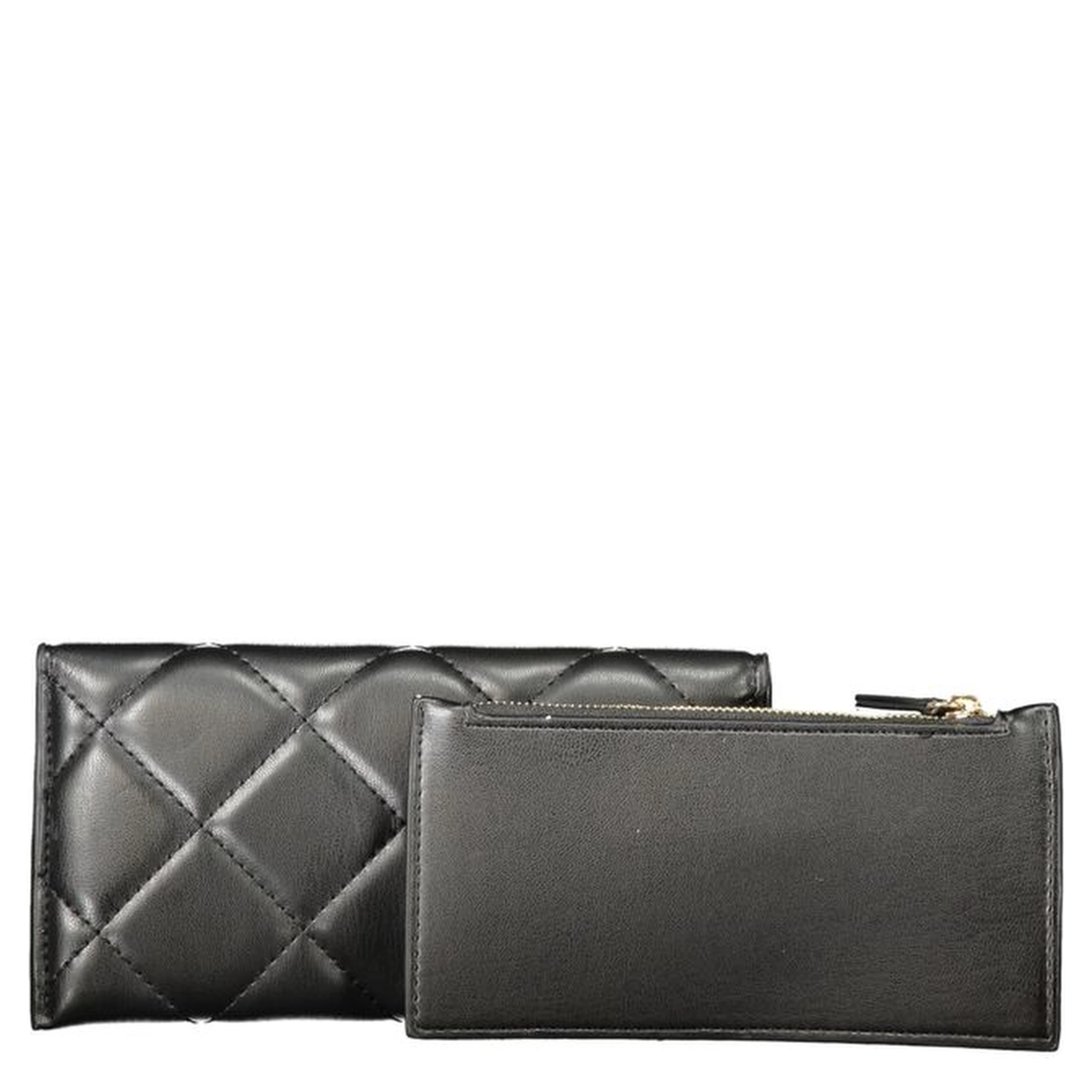 Black Polyethylene Women Wallet