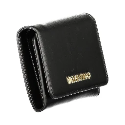 Black Polyethylene Women Wallet