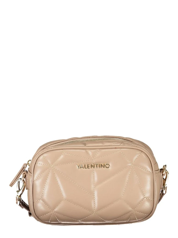 Brown Polyethylene Women Handbag