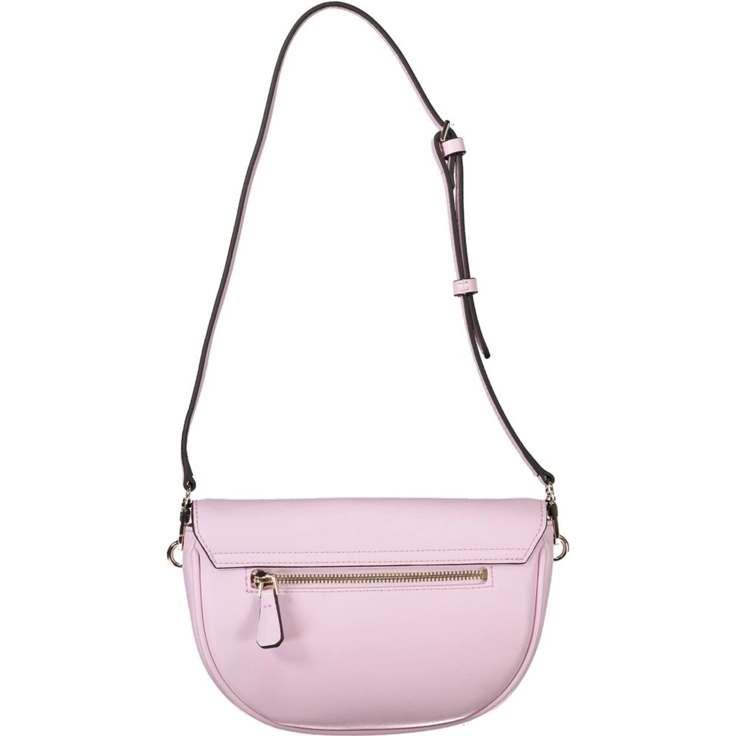 Pink Polyethylene Women Handbag