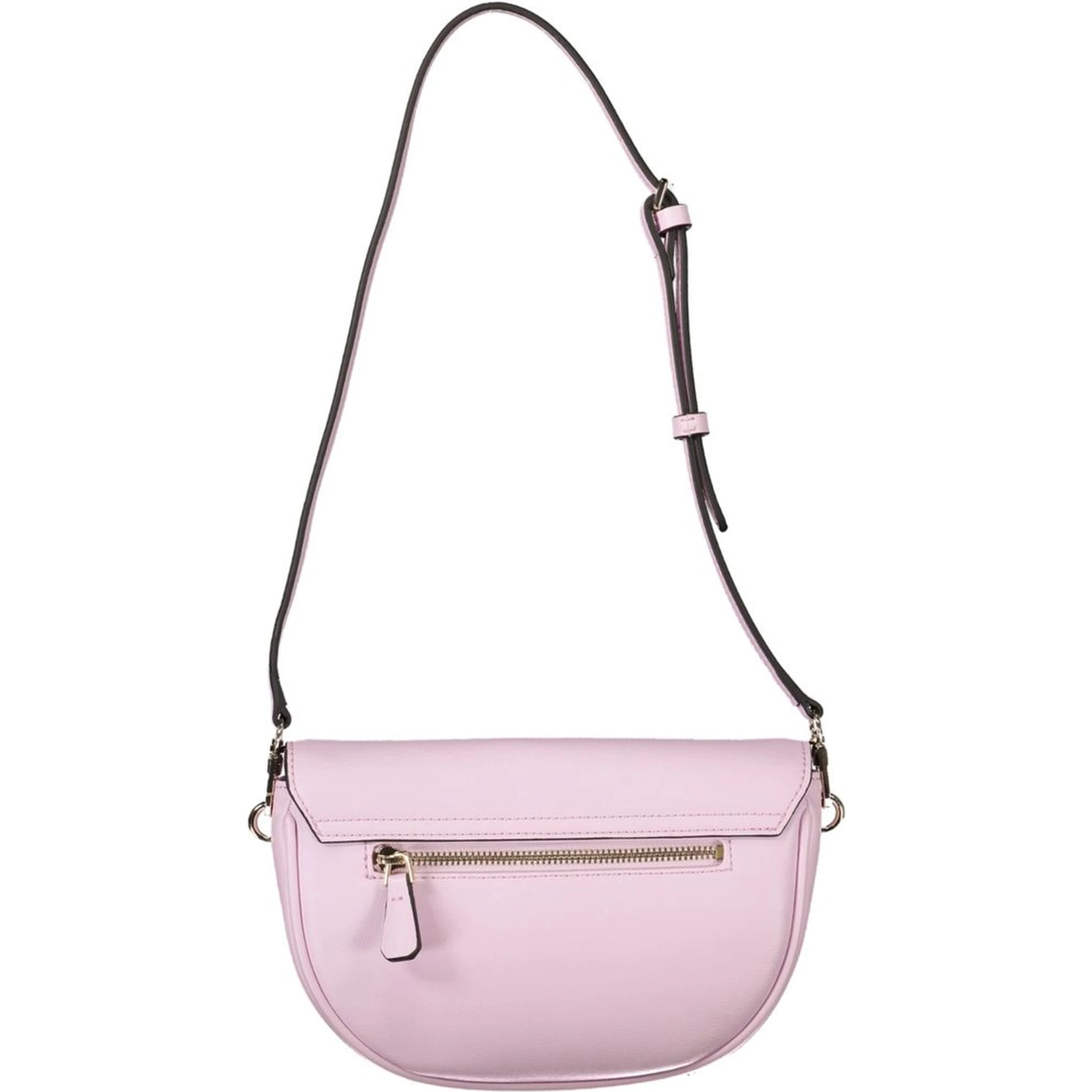 Pink Polyethylene Women Handbag