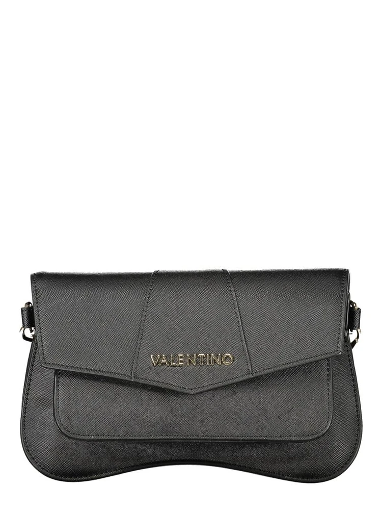Black Polyethylene Women Handbag