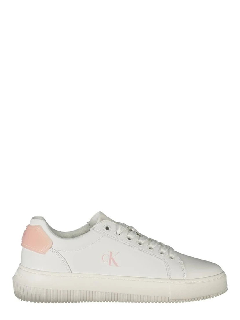 White Leather Women Sneaker