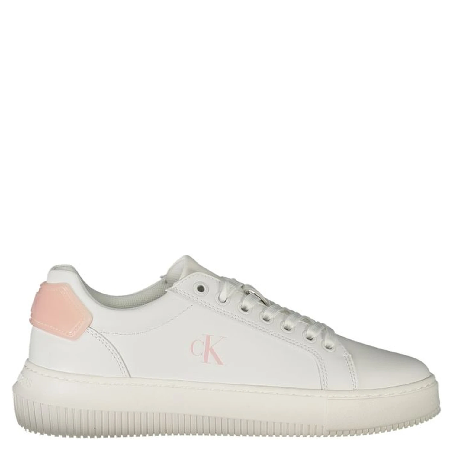 White Leather Women Sneaker