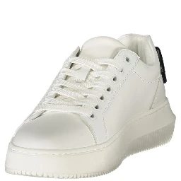 White Leather Women Sneaker