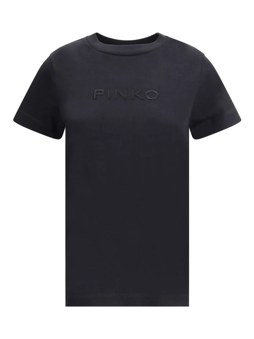Black Cotton T-Shirt