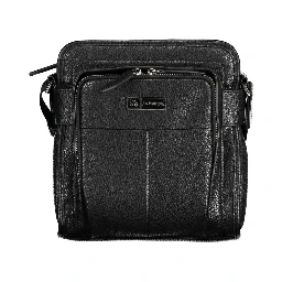 Nero Poliuretano Uomo Shoulder Bag