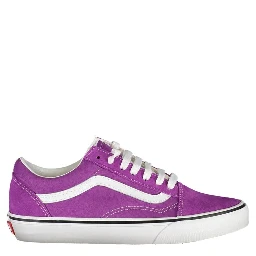 Purple Polyester Sneaker