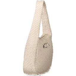 Pink Polyethylene Women Handbag