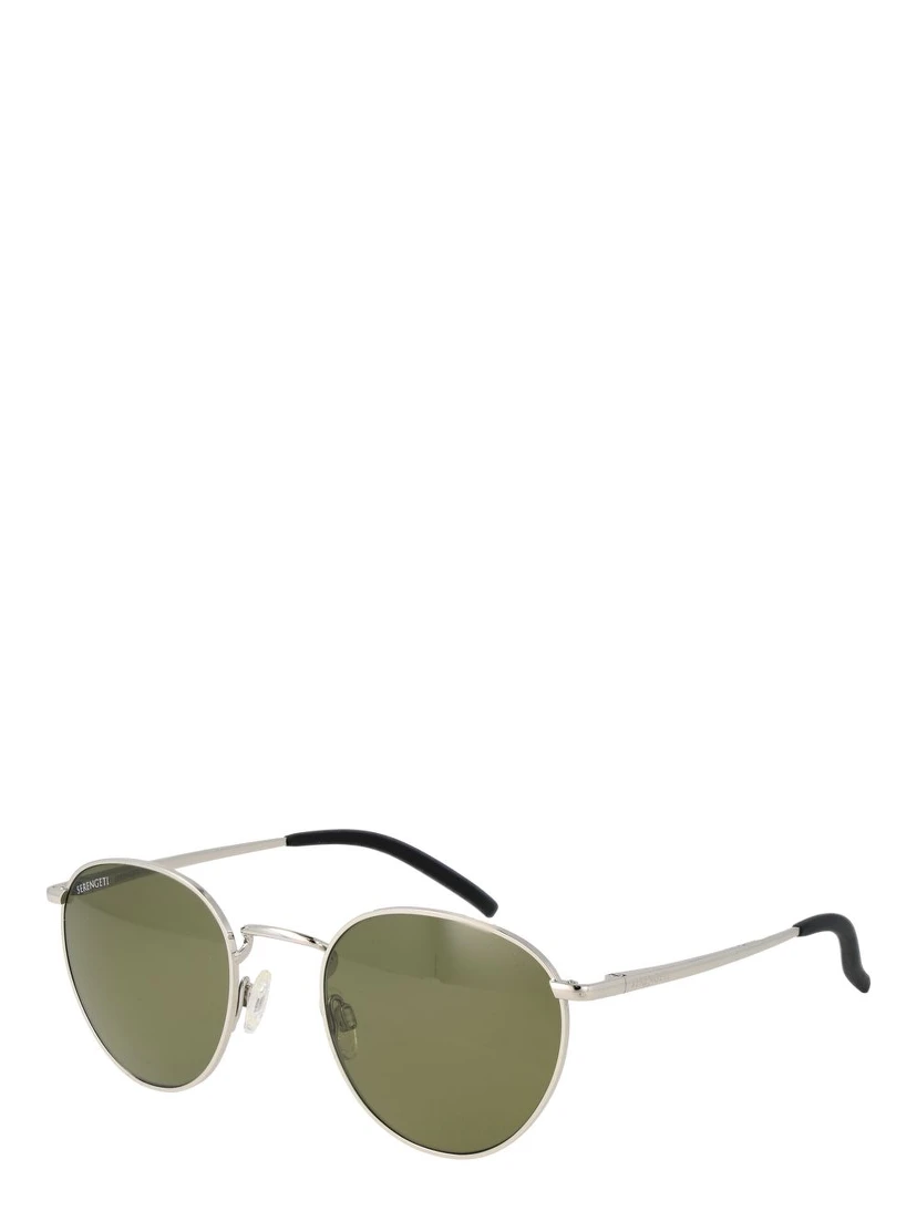 Silver Metal Sunglasses