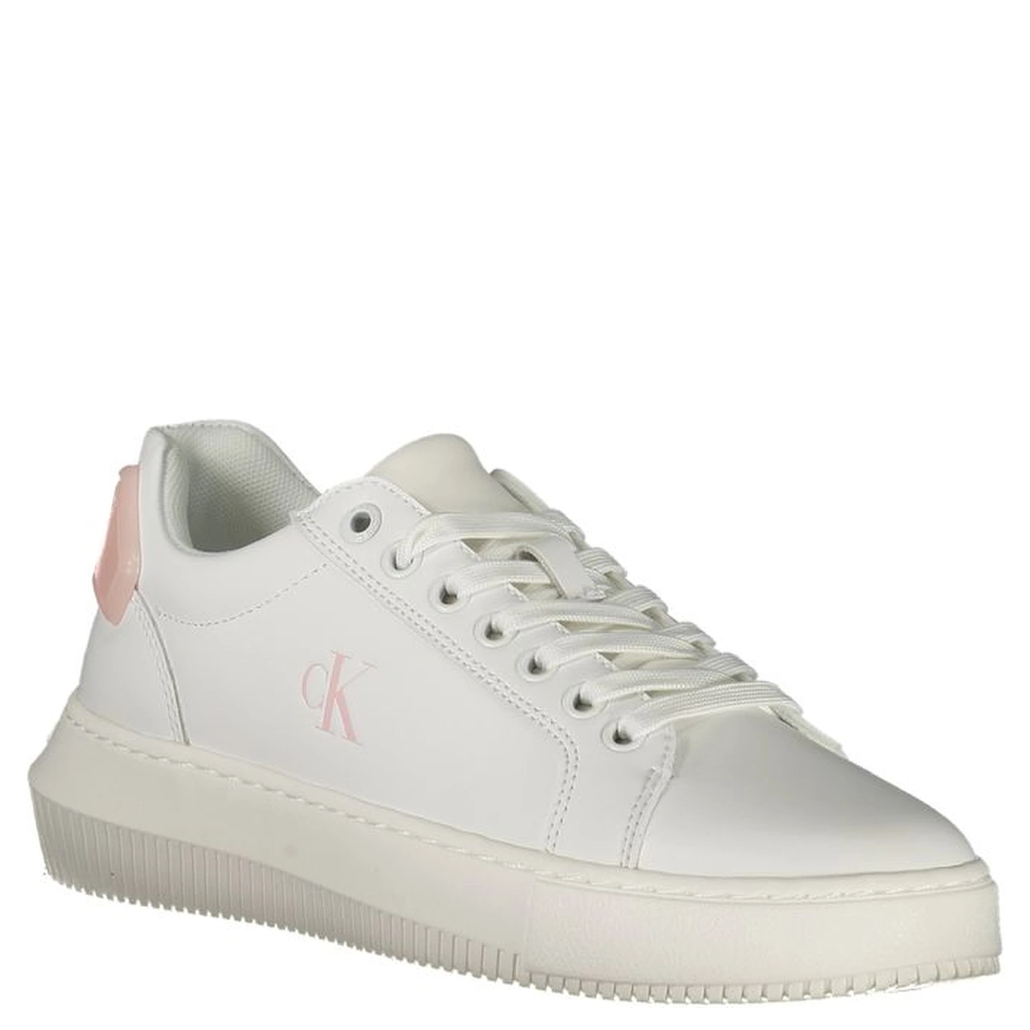 White Leather Women Sneaker