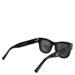 Pearl White Acetate Frame Domenico Deep Shades Sunglasses