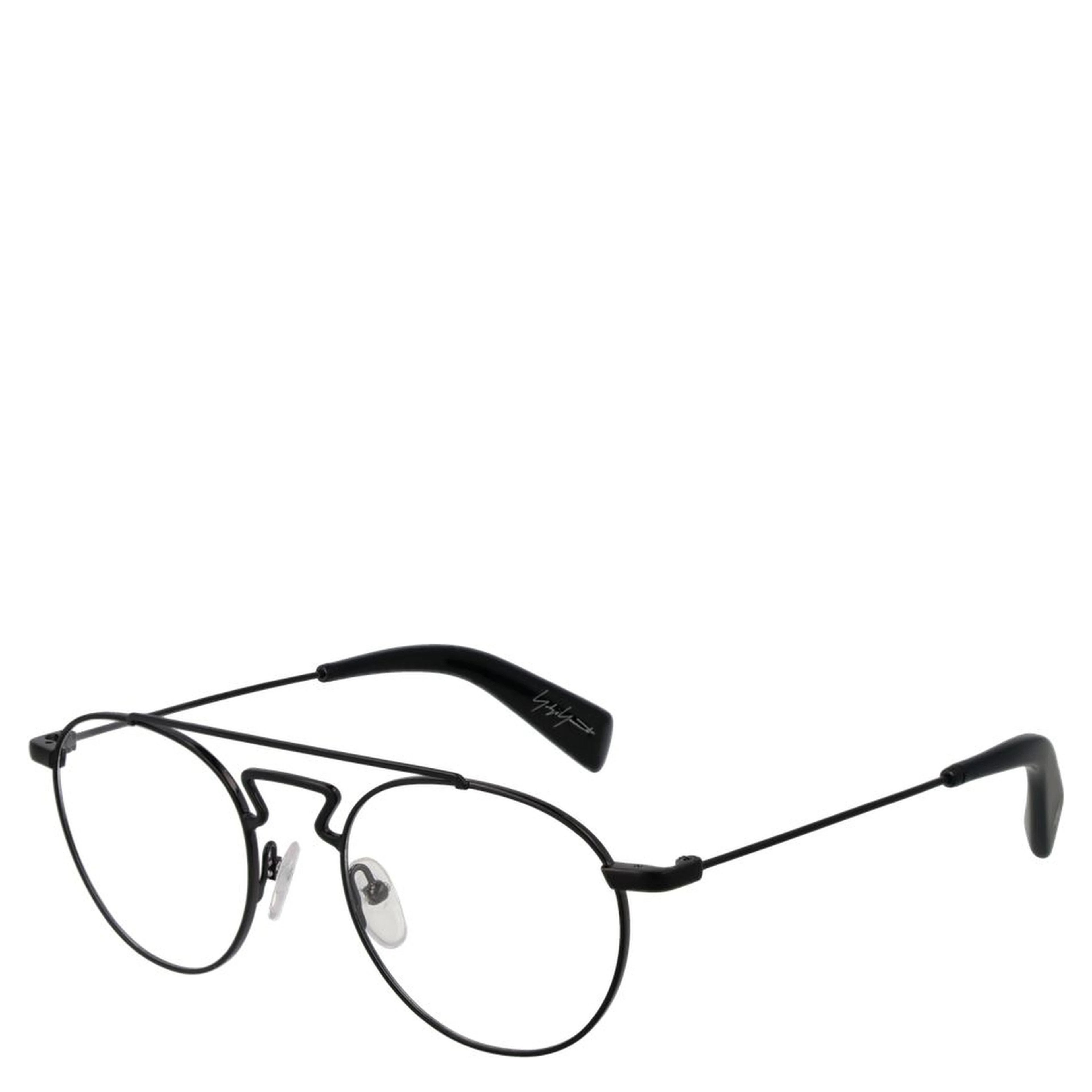 Black Metal Glasses (Frames)