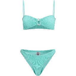 Green Polyamide Bikini