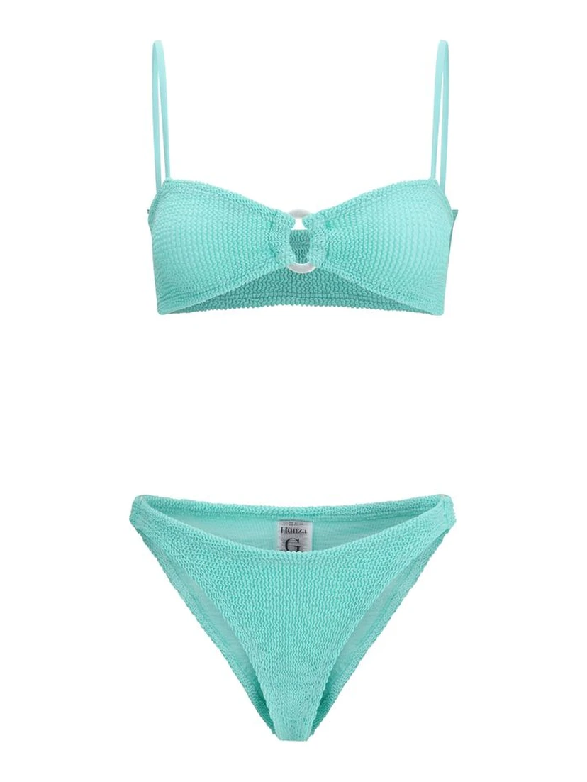 Green Polyamide Bikini