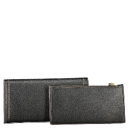 Black Polyethylene Women Wallet