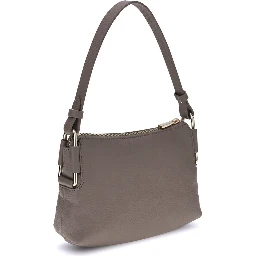 Gray Calf Leather Bos Taurus Shoulder Bag