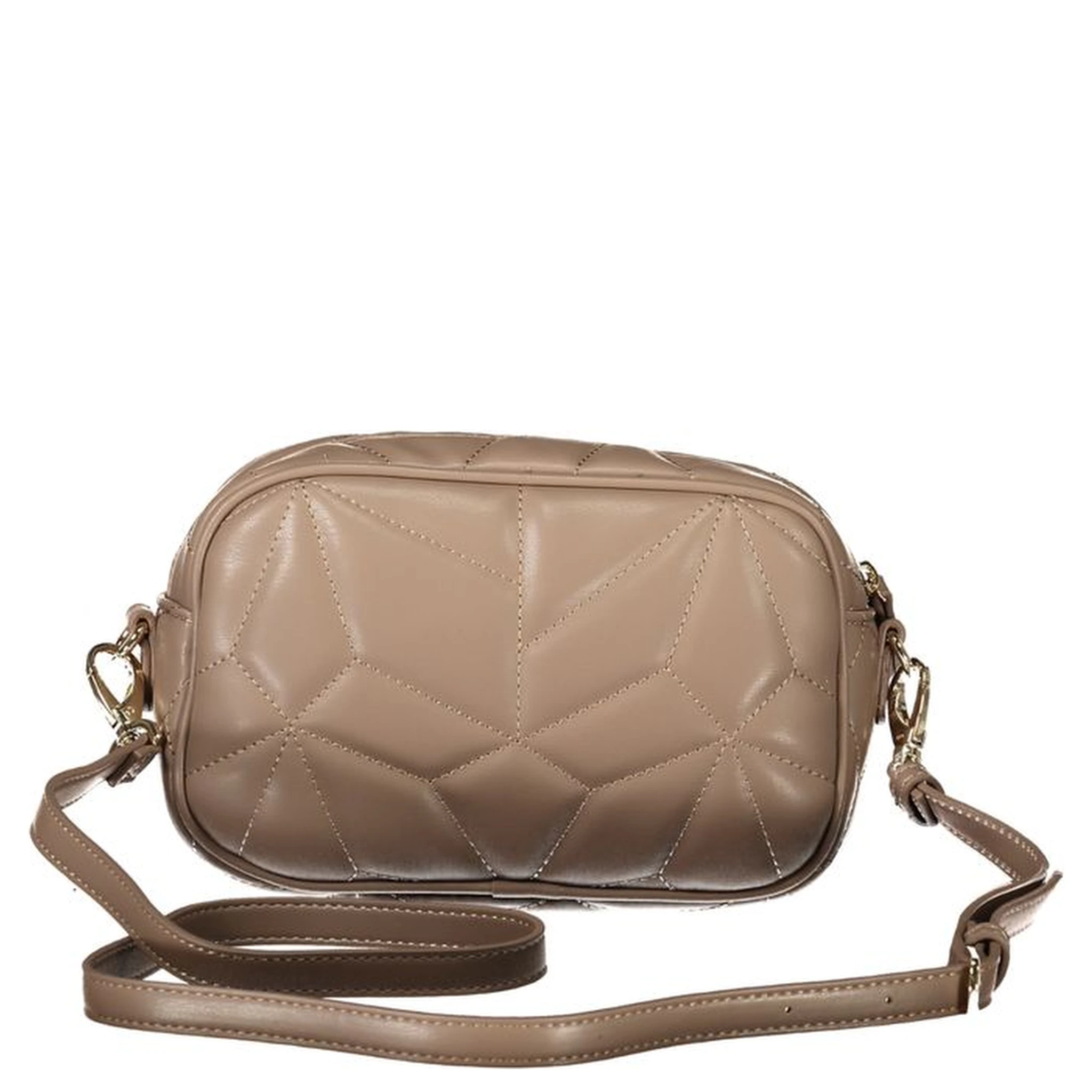 Brown Polyethylene Women Handbag