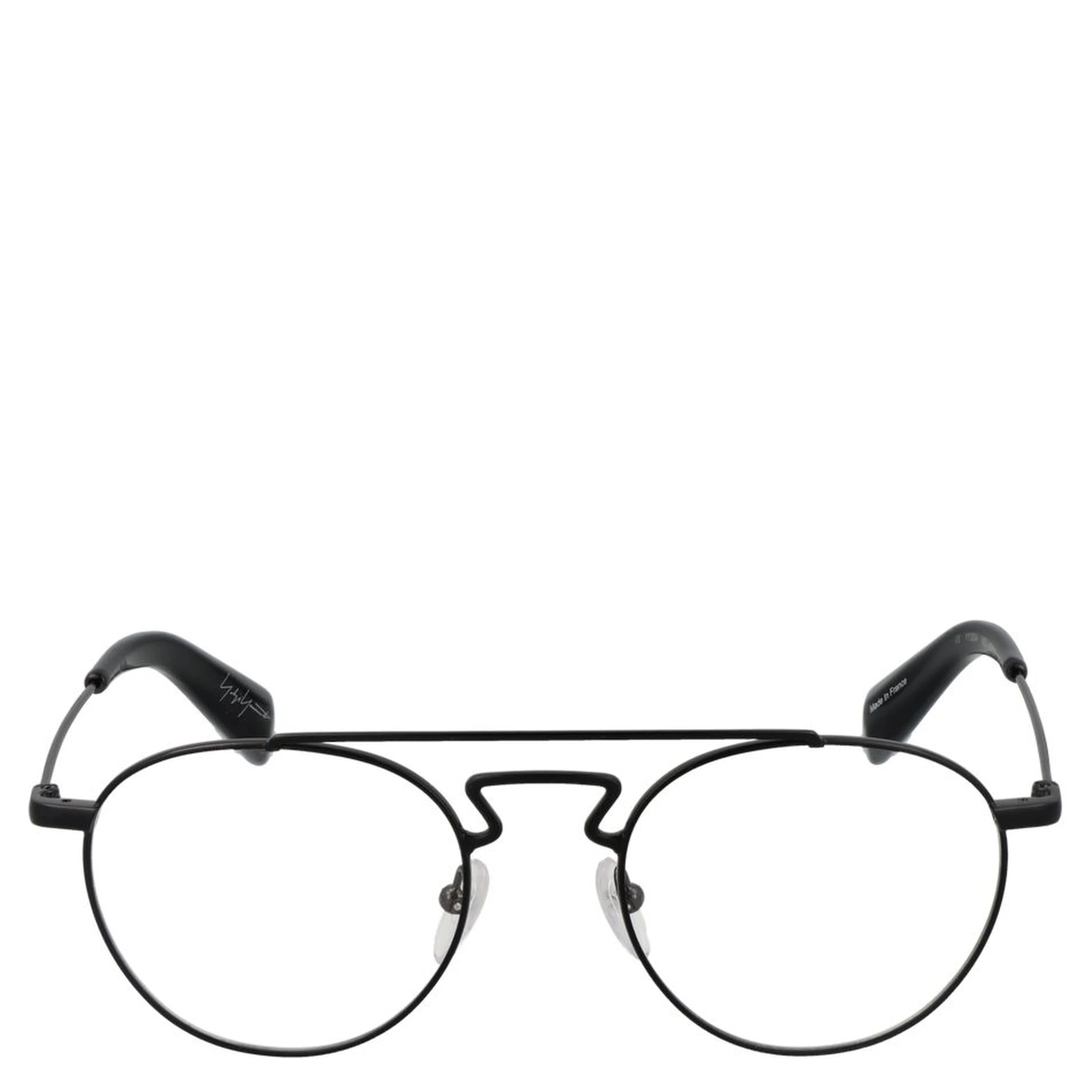 Black Metal Glasses (Frames)