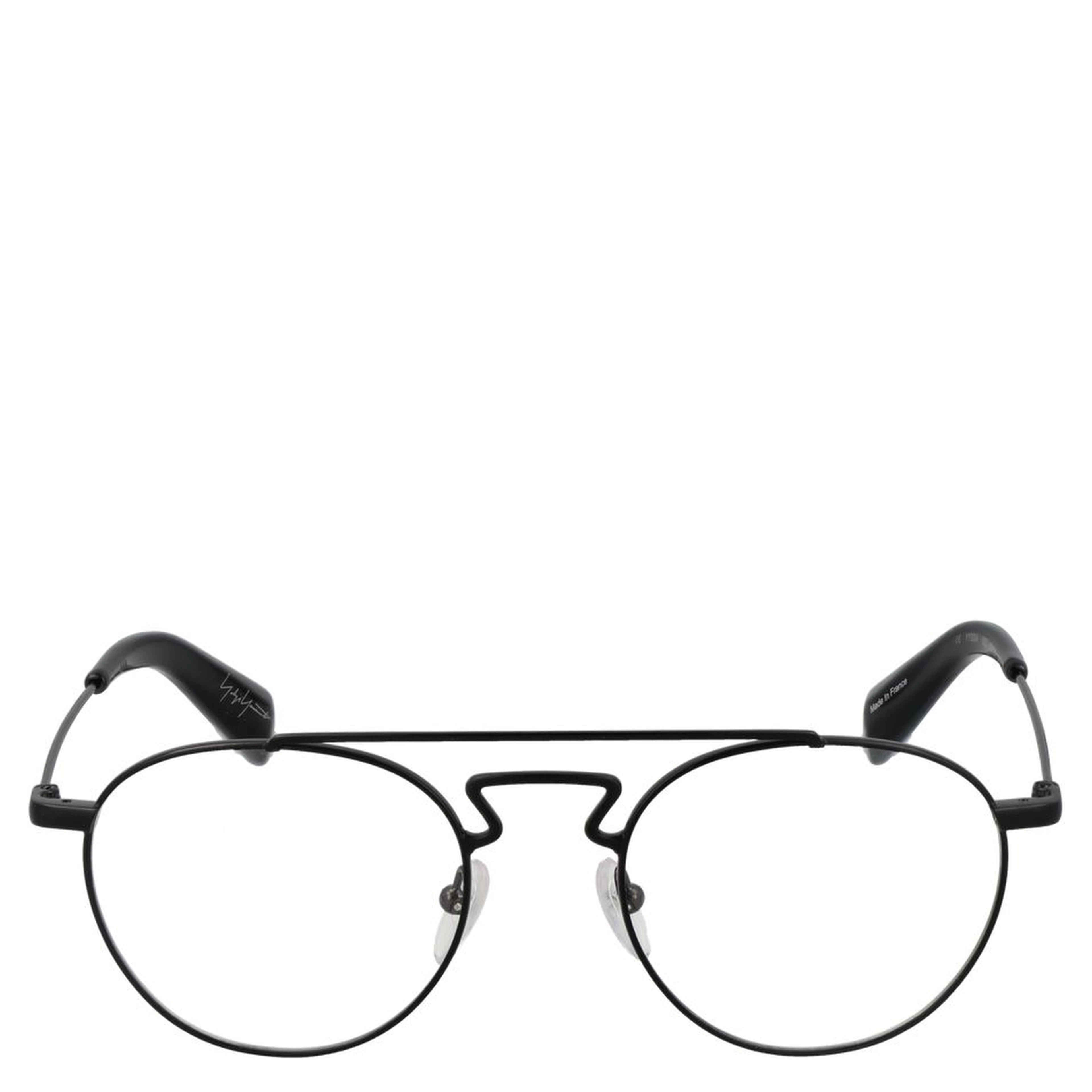 Black Metal Glasses (Frames)