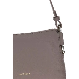 Gray Calf Leather Bos Taurus Shoulder Bag