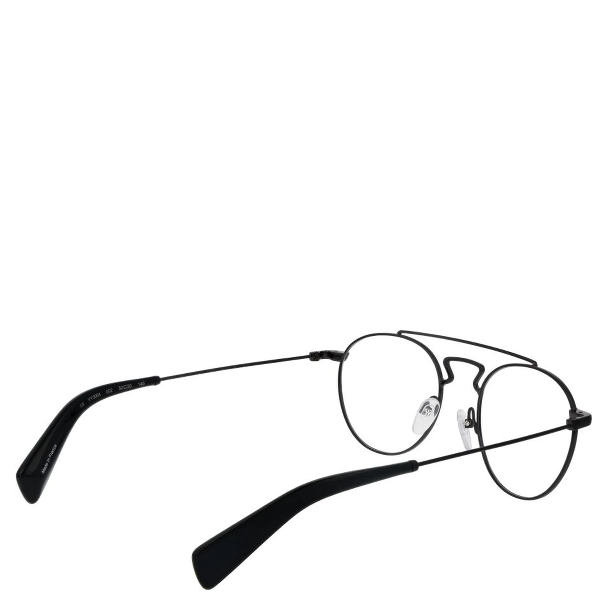 Black Metal Glasses (Frames)