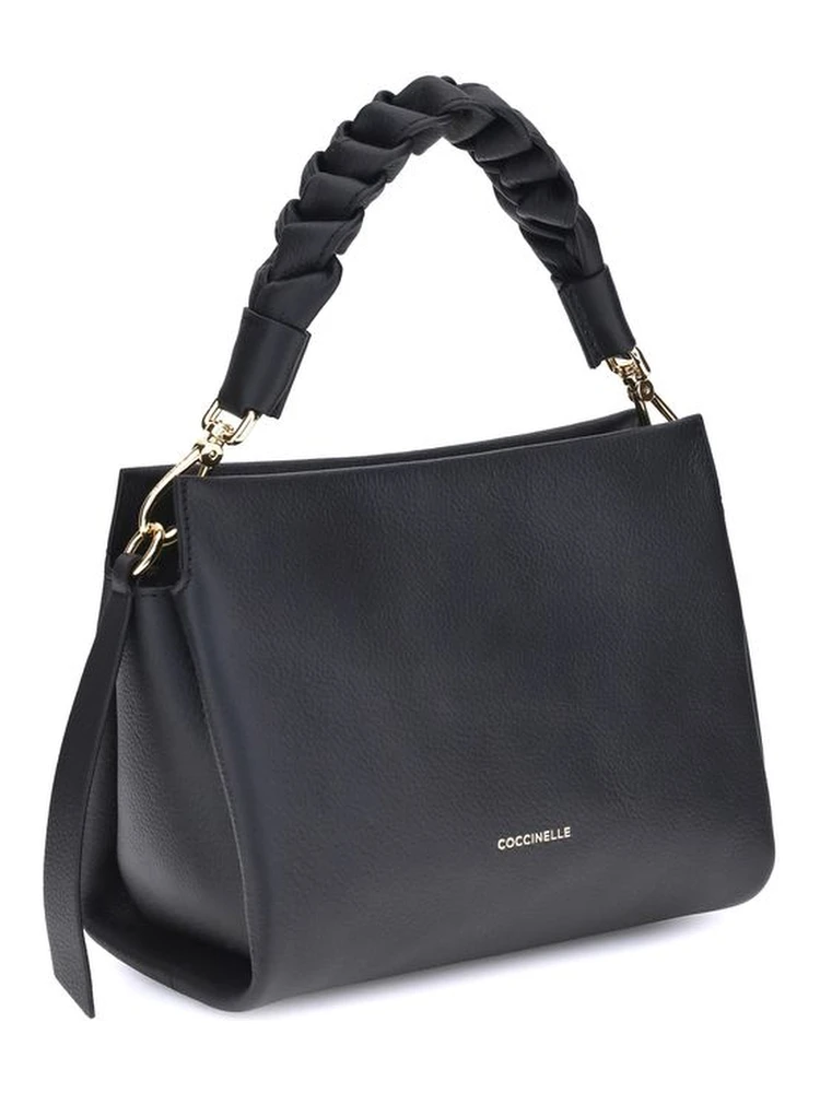 Black Calf Leather Bos Taurus Shoulder Bag alternative