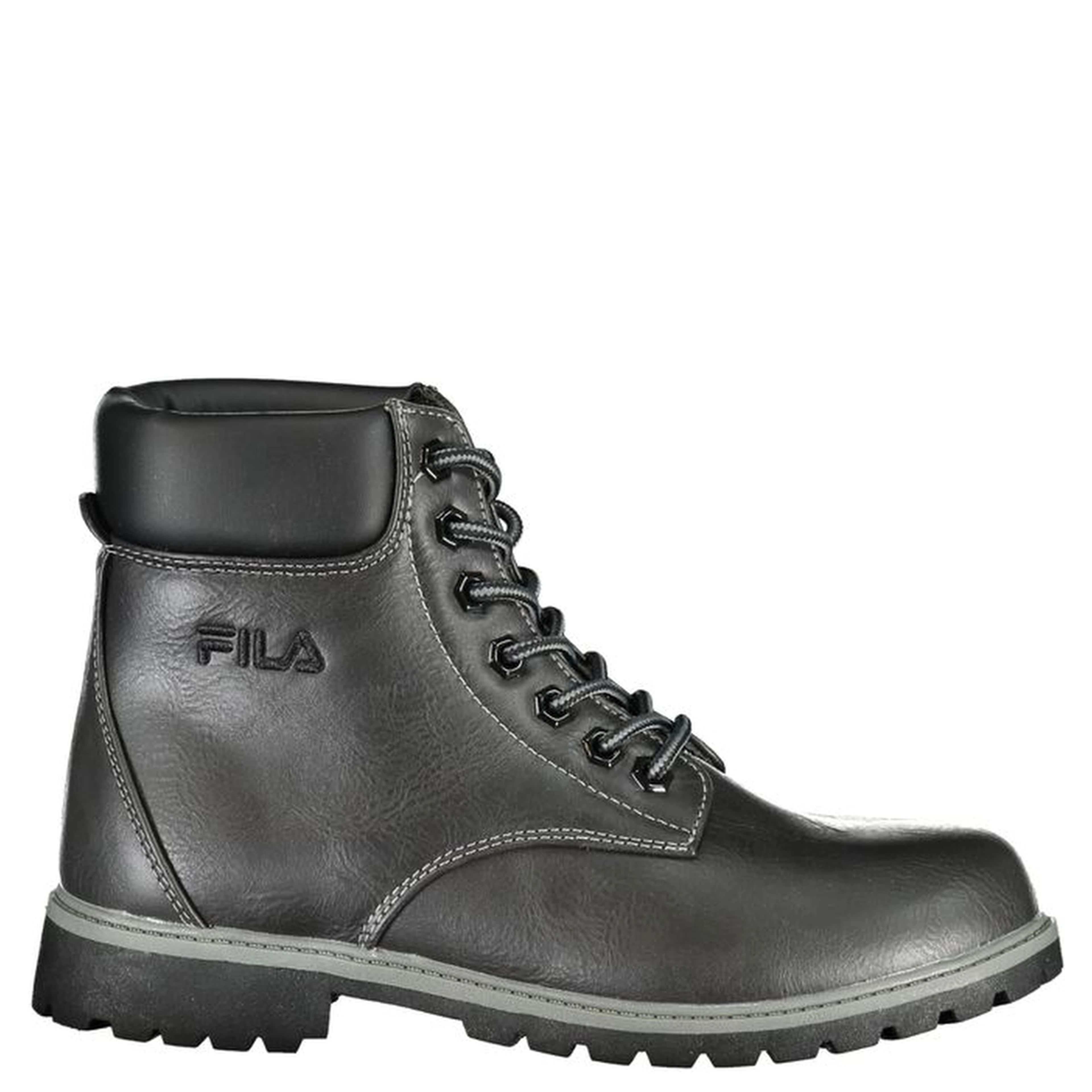 Black Polyester Women Boot