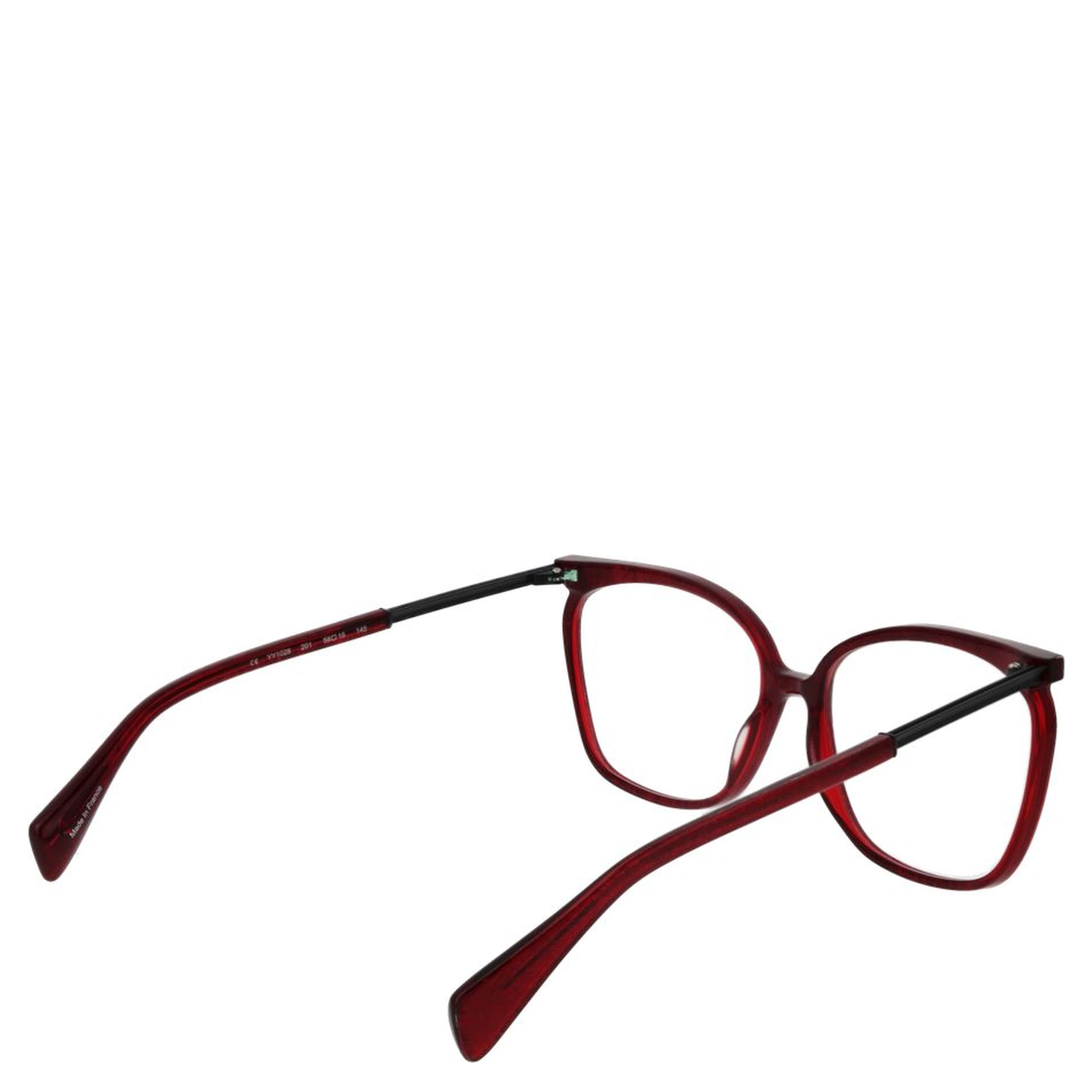 Red Metal & Plastic Glasses (Frames)
