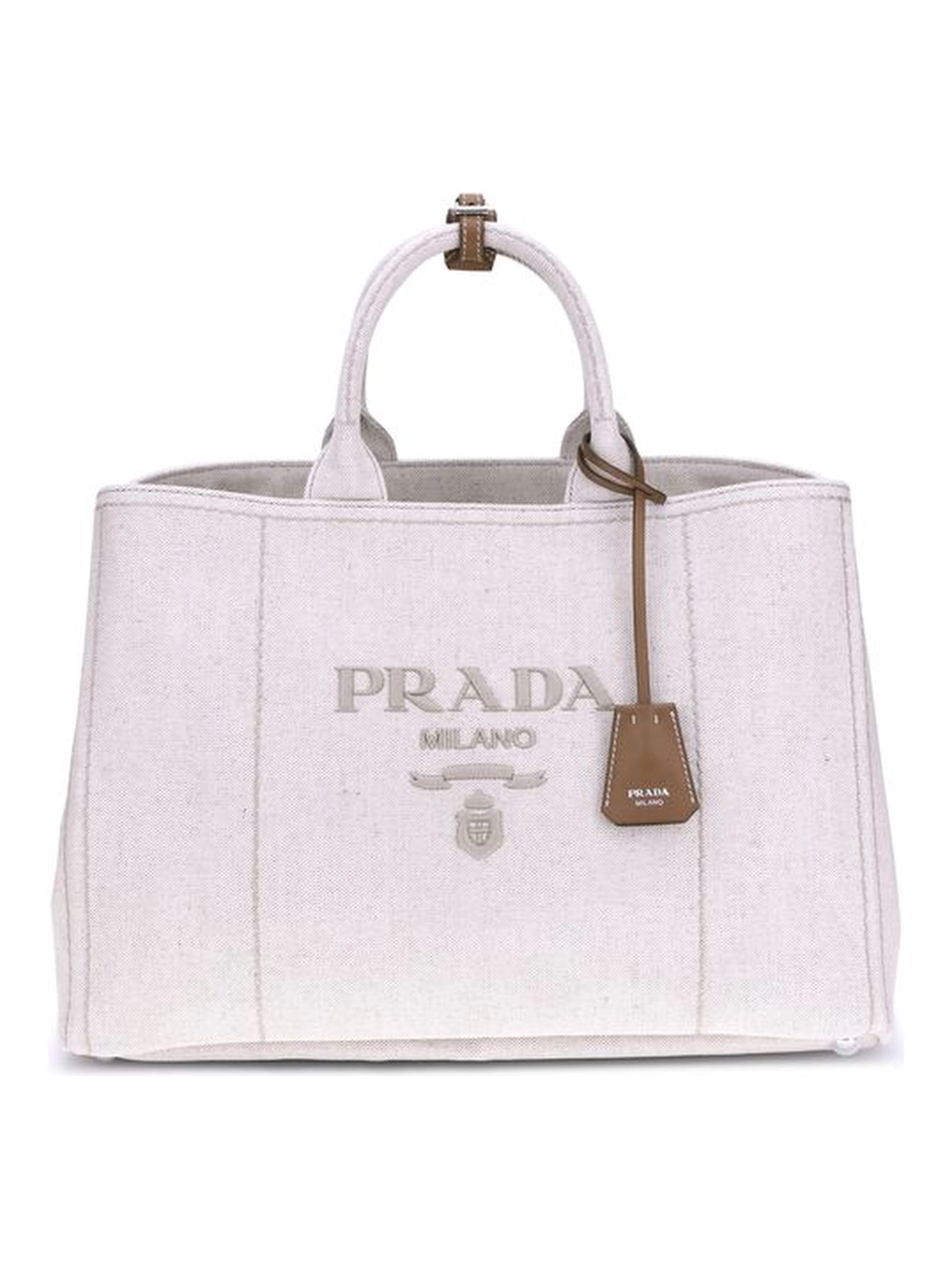 Cream Cotton Shoulder Bag