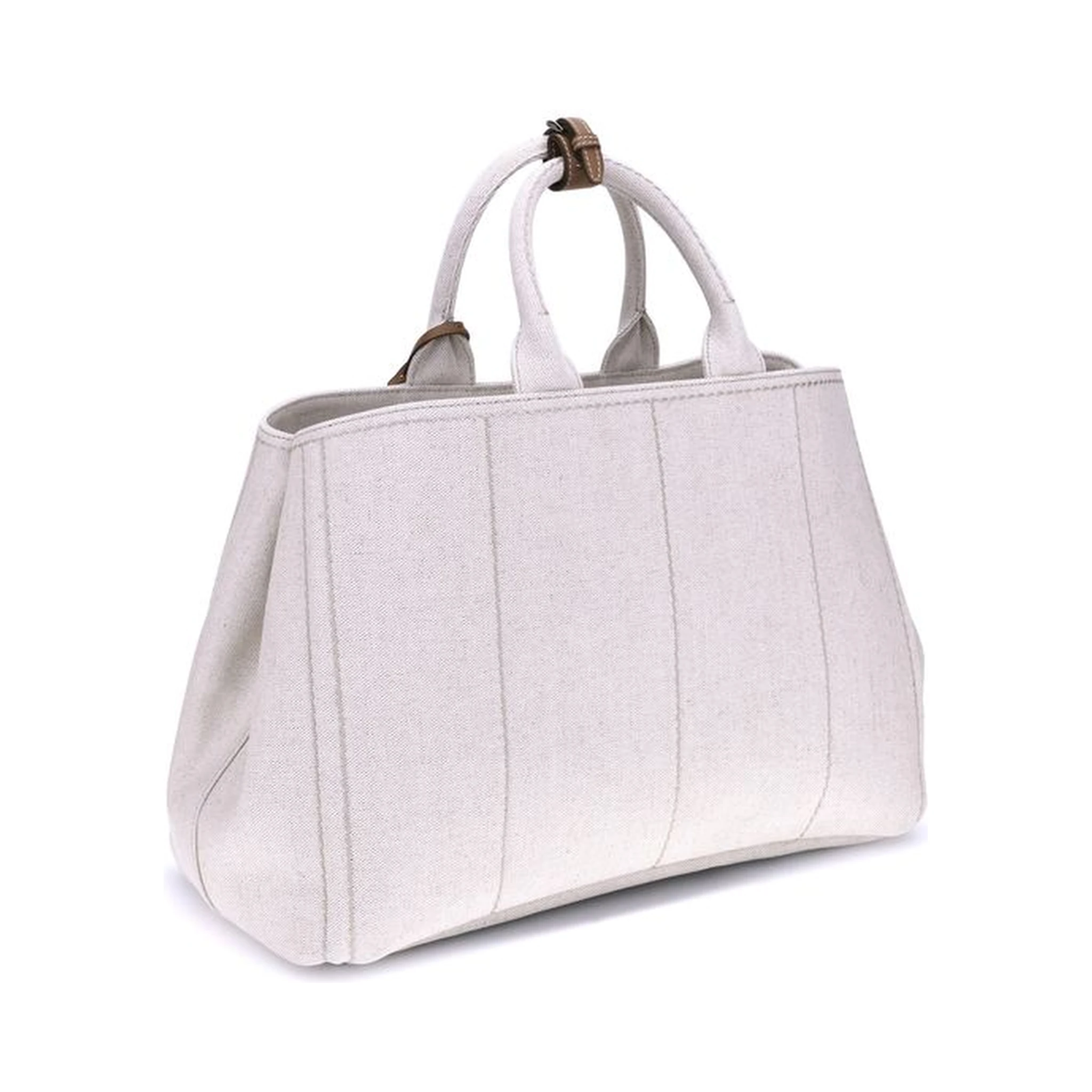 Cream Cotton Shoulder Bag