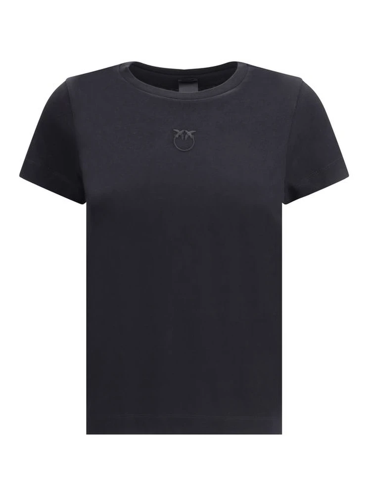 Black Cotton T-Shirt
