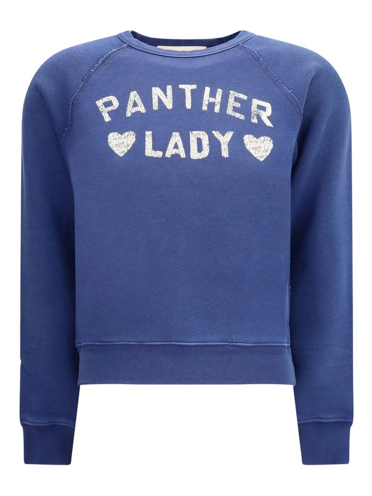 Blue Cotton Sweatshirt