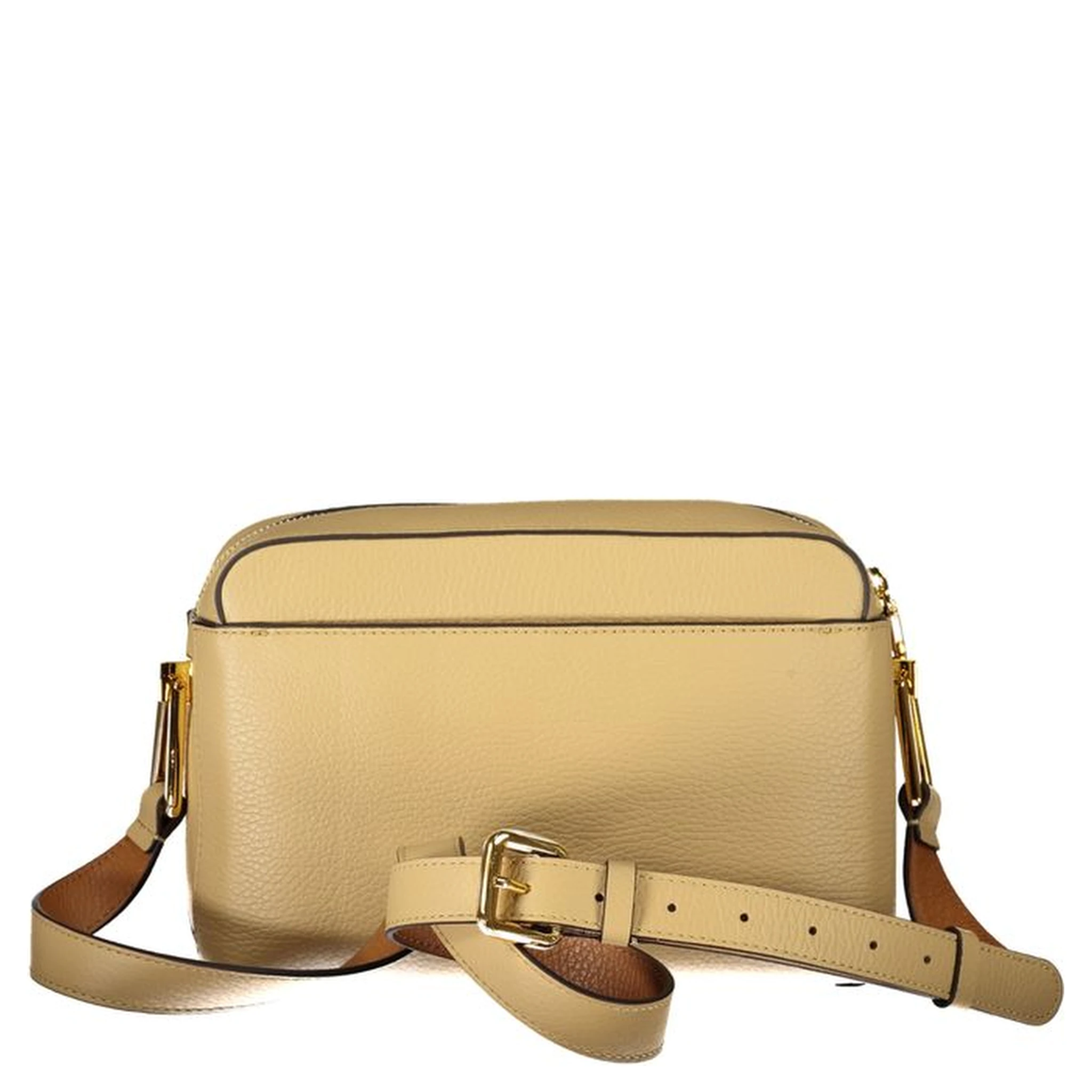 Beige Leather Handbag